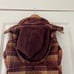 Patagonia Down With It Goose Down Vest Headlands Plaid