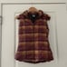 Patagonia Down With It Goose Down Vest Headlands Plaid