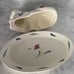 Lenox Poppies on Blue Kitten Covered Butter Dish Barnyard Collection Cat