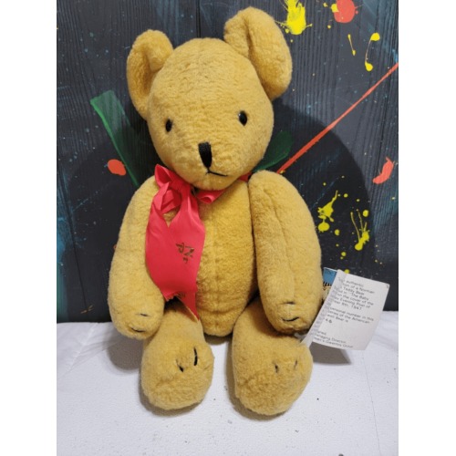 VINTAGE COLLECTIBLE THE NORMAN ROCKWELL AMERICAN BEAR #2946 17