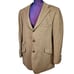 Vintage Chaps Ralph Lauren Tan Camel Hair Blazer Sports Jacket Size 45R Men's