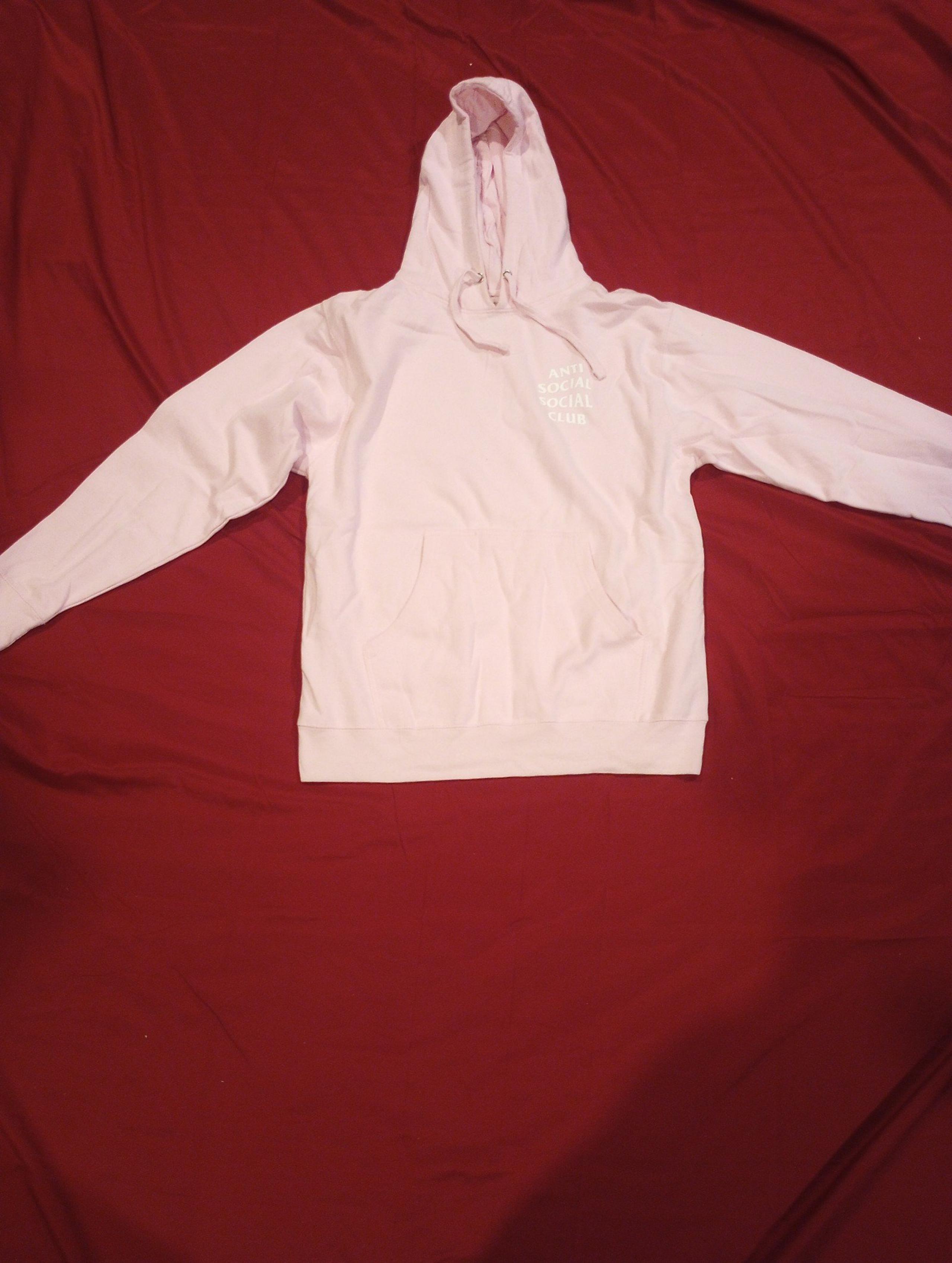 Anti Social Social Club Men's Logo Hoodie - Pink