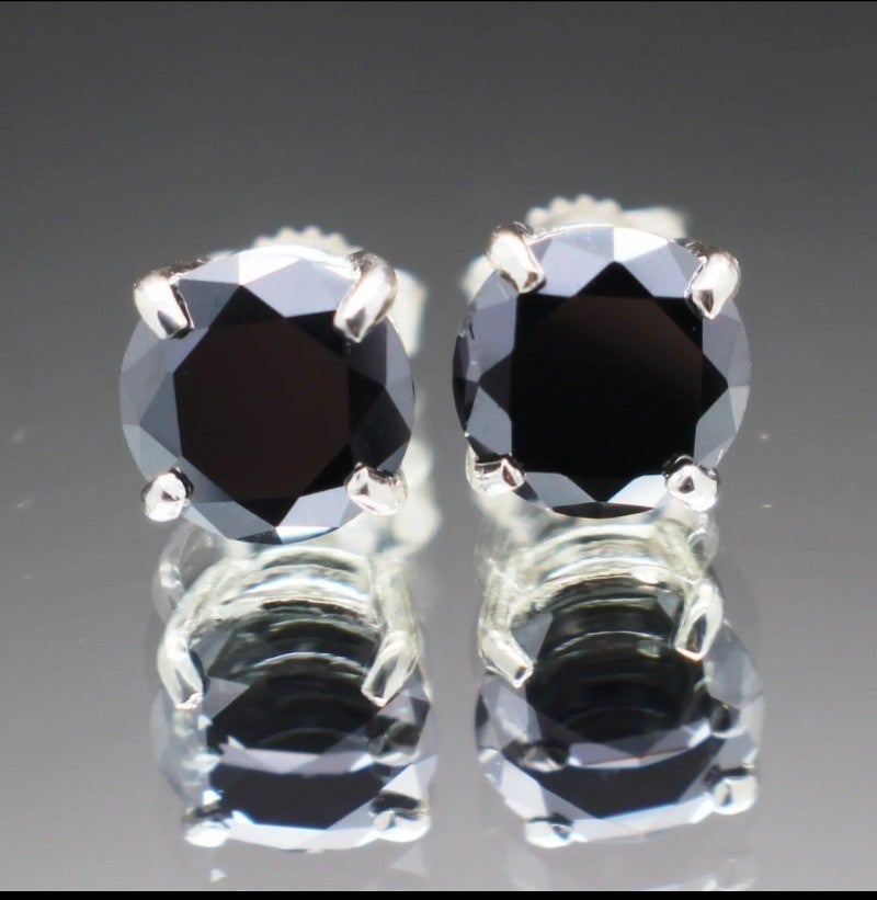 Treated black shop diamond value