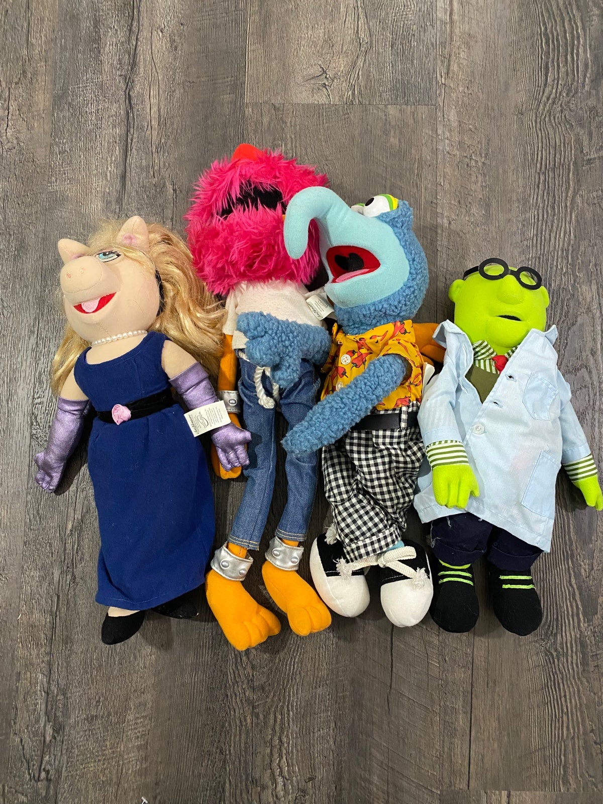 Jim Henson Vintage Sababa Toys Plush Muppets Lot