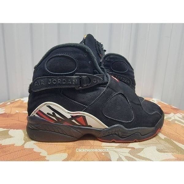 Nike Air Jordan 8 Retro 'Playoffs' Women's Basketball Shoes Size 6.5 5Y