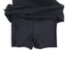 NEW Abercrombie Traveler Athletic Tennis Mini Dress Skort Black Small P Black