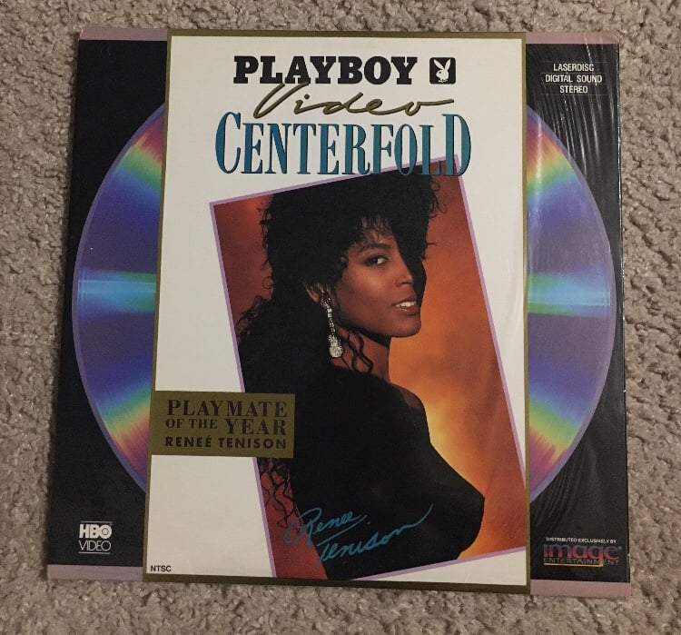 Playboy Video Centerfold Laserdisc - Renee Tenison Playmate Of The Year Rare LD