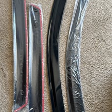 Rain guards for a 2014-2018 ford edge