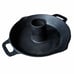 Emeril Cast Iron Vertical Chicken Poultry Roaster Skillet Chefs Pan