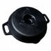 Emeril Cast Iron Vertical Chicken Poultry Roaster Skillet Chefs Pan