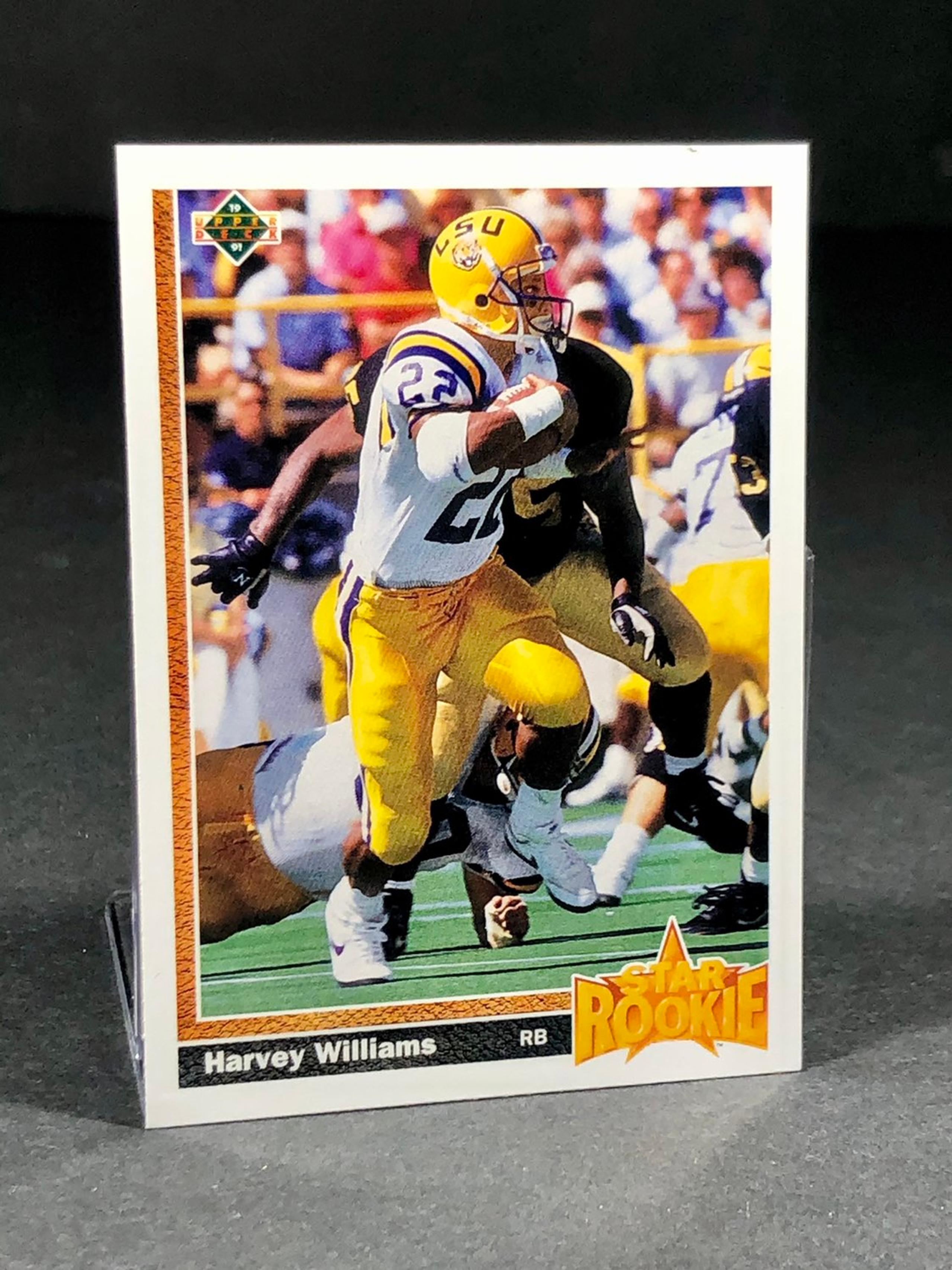 1991 #27 Harvey Williams RC - Upper Deck