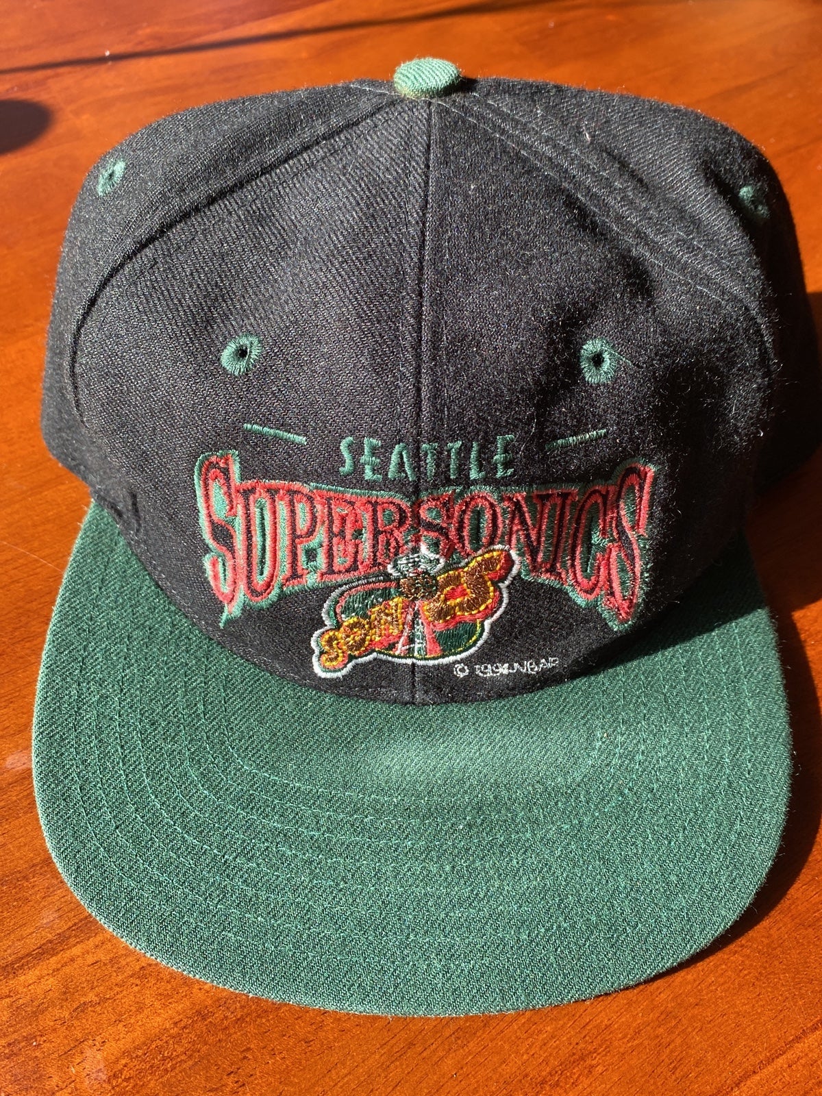 Vintage Seattle Supersonics Snapback Hat