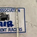 Vintage 1970s F.A.I.R. First Association Fair Independence Racer Driver Patch