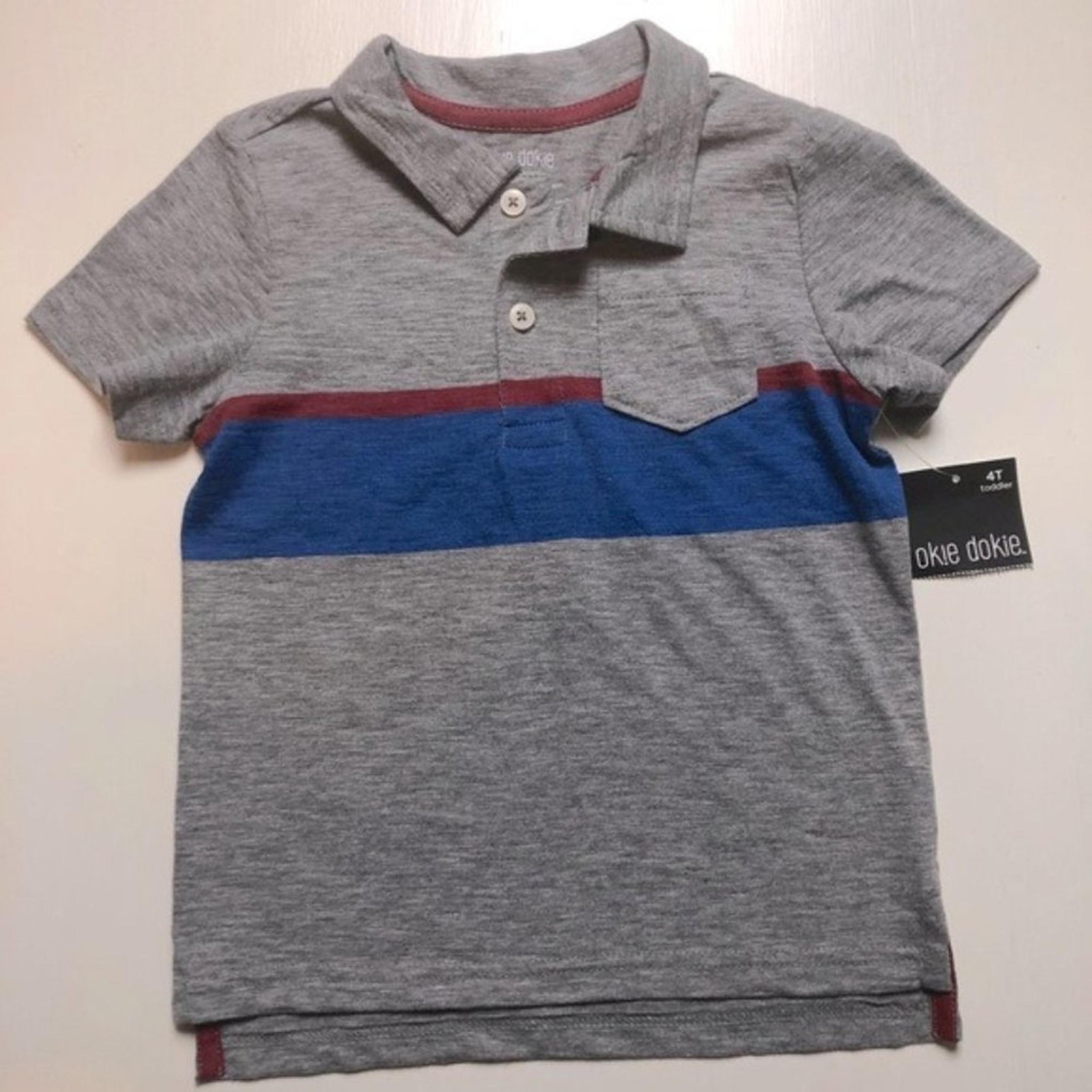 Okie Dokie Baby Boy Polo Shirt 4T