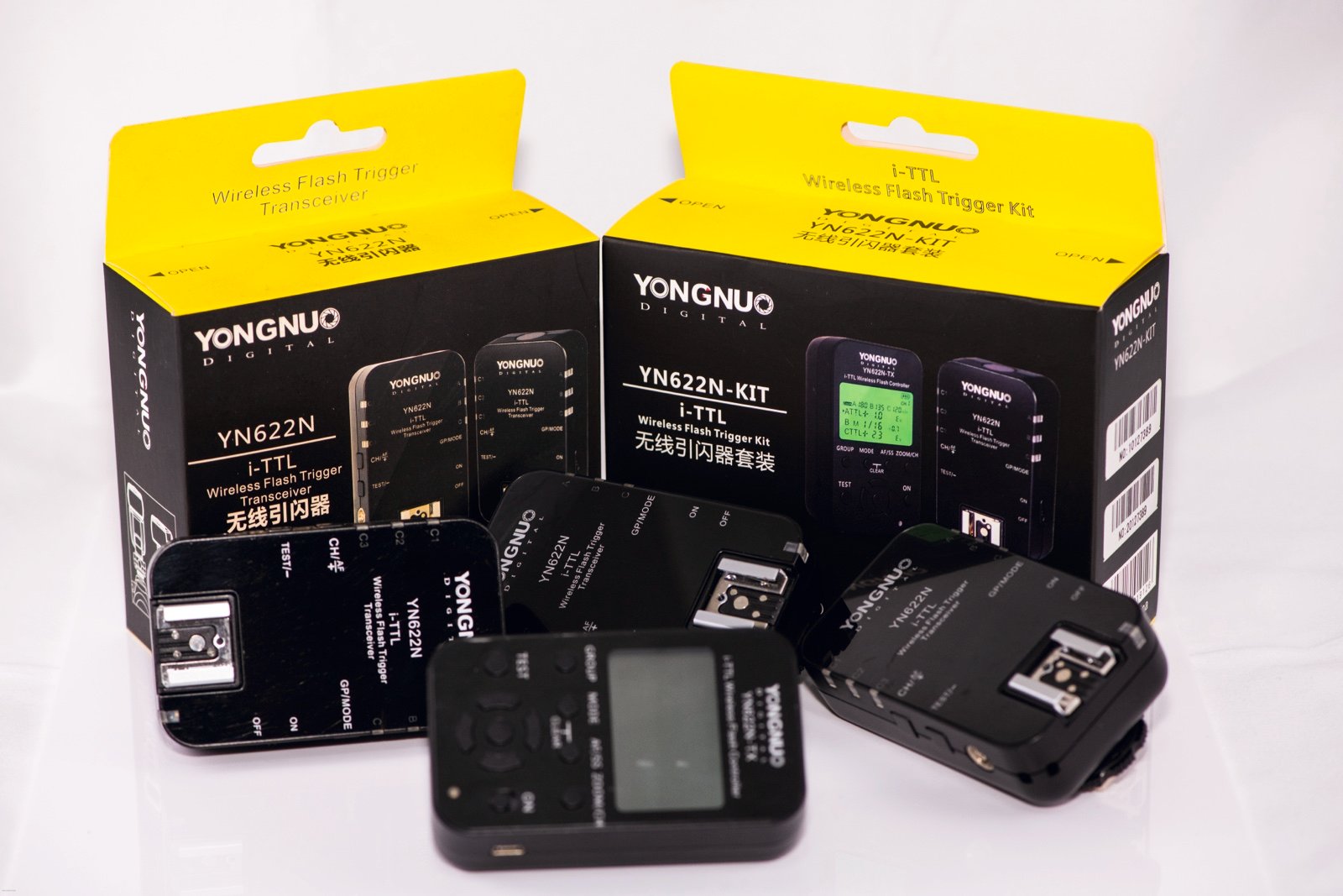 YONGNUO YN622N-Kit With threeN-622N-USA i-TTL 2.4-GHz Wireless Trigger Nikon