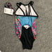NWT GK Blurred Expressions Workout gymnastics dance Leotard Style #E4606 sz CM