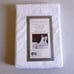 Rachel Ashwell 2 x 100% Cotton Eyelet Embroidered Hem Standard Pillowcases White
