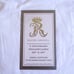 Rachel Ashwell 2 x 100% Cotton Eyelet Embroidered Hem Standard Pillowcases White