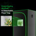 NEW 32 x32 x63'' Reflective 600D Diamond Mylar Grow Tent