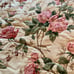 Retro vintage, floral roses, blanket, or duvet