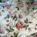 Retro vintage, floral roses, blanket, or duvet