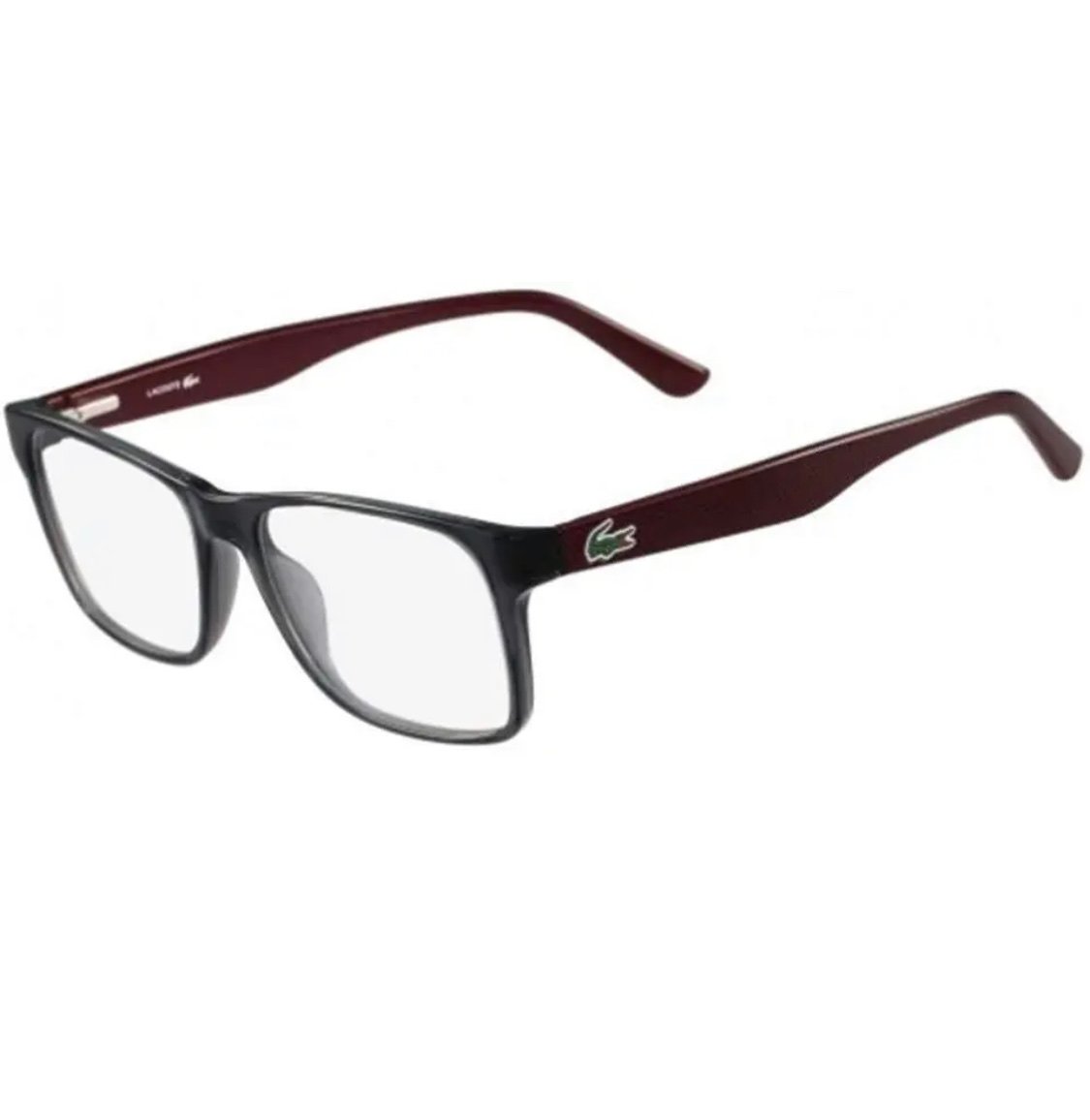 NEW LACOSTE L2741 035 Crystal Grey Eyeglasses 53mm with Lacoste Case