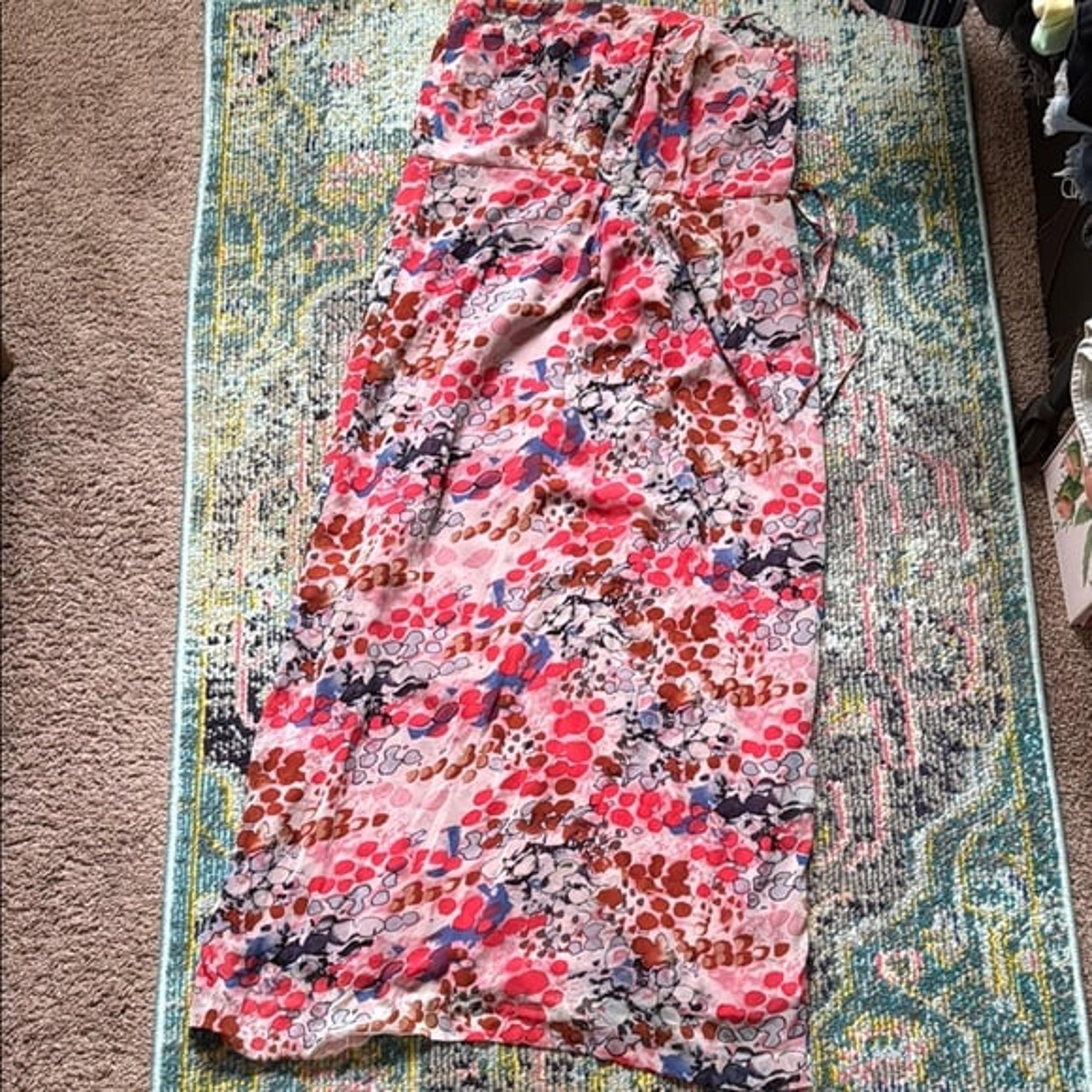 Colorful Floral Maxi Dress