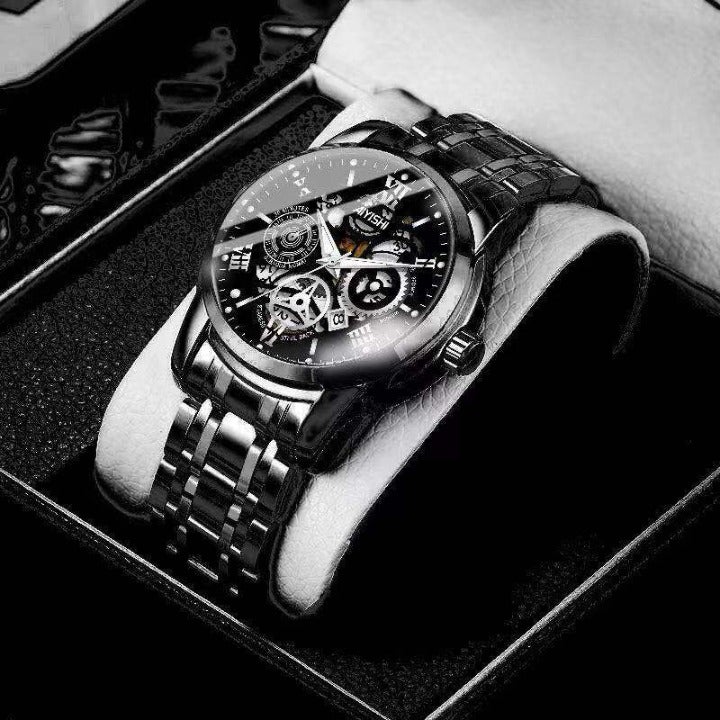 Automatic mechanical watch new authentic watch men's waterproof watch