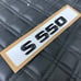 S550 Gloss Black FIT MERCEDES REAR TRUNK LETTERS EMBLEM LOGO BADGE DECAL NUMBERS