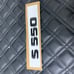 S550 Gloss Black FIT MERCEDES REAR TRUNK LETTERS EMBLEM LOGO BADGE DECAL NUMBERS