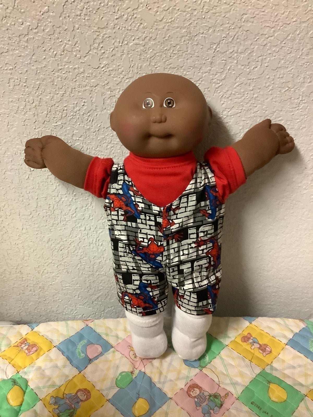 Vintage Cabbage Patch Kid Preemie African American Head Mold #1 1984