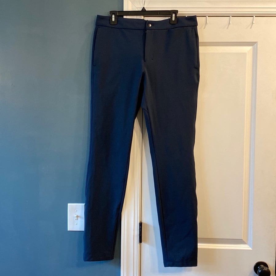 Lululemon Mens Knit Navy Slacks 34x33