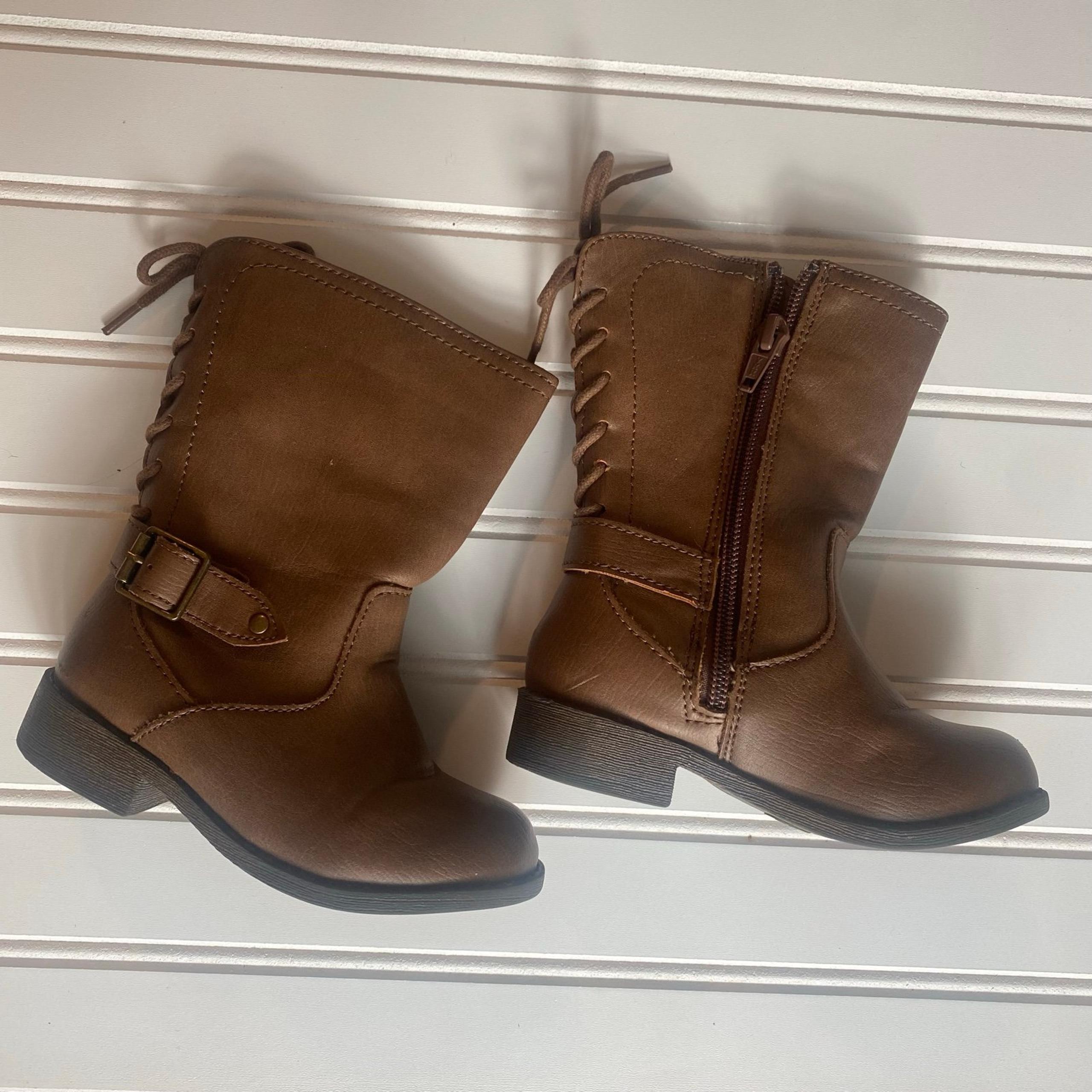 Girls Brown Riding Boots