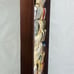 Vintage Wooden Hanging Matchbook Display Rack Holder w/Matchbooks 23”x 15” Slats
