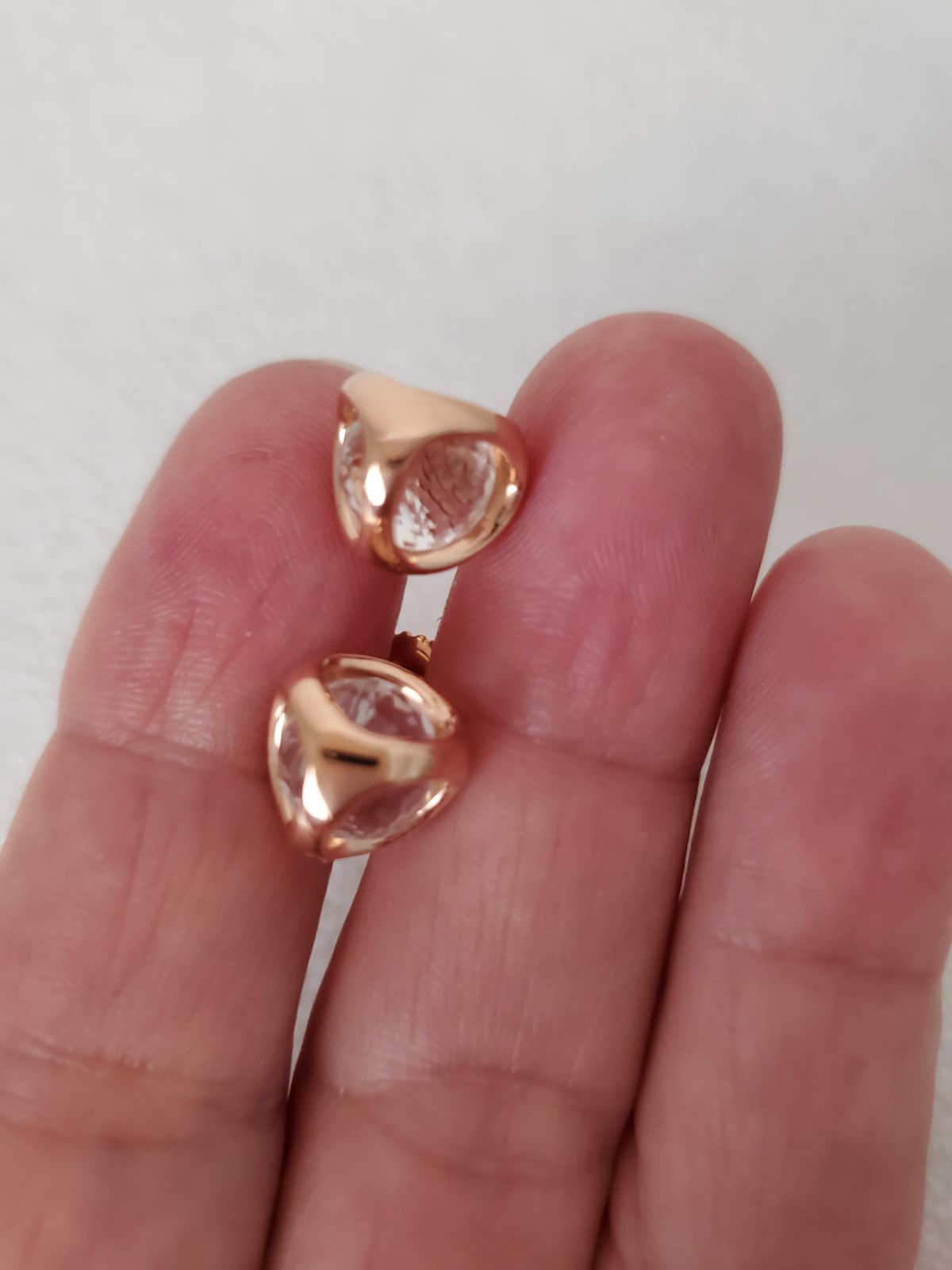 Di Modolo Rock Crystal Stud Earrings