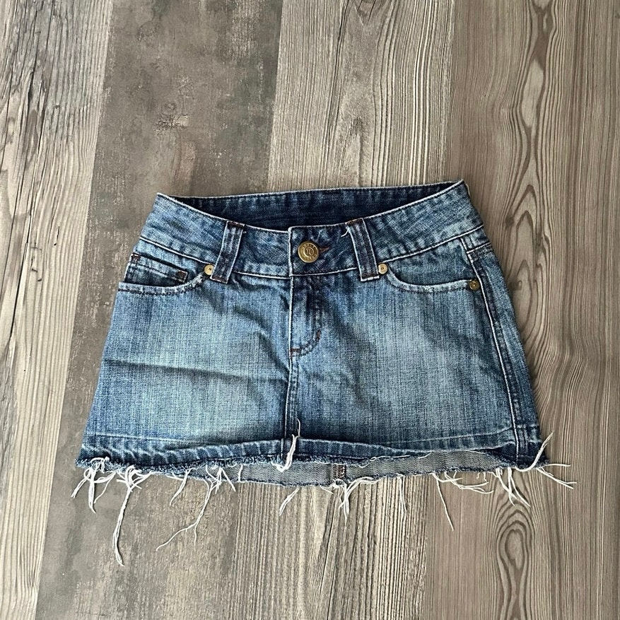 hurley denim mini skirt juniors size 1
