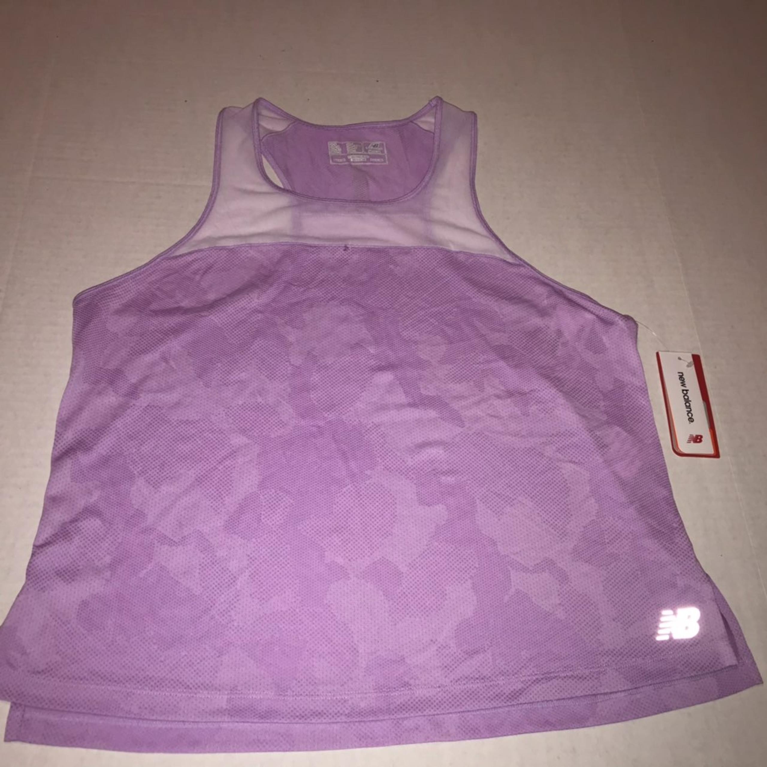 New Balance raceback tank top