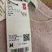 New with tags, Uniqlo 100% cashmere crew neck sweater, sleeveless, size M.