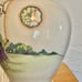 Vintage Mid century Chinese hand painted lidded Urn and Vase Set 3 pieces