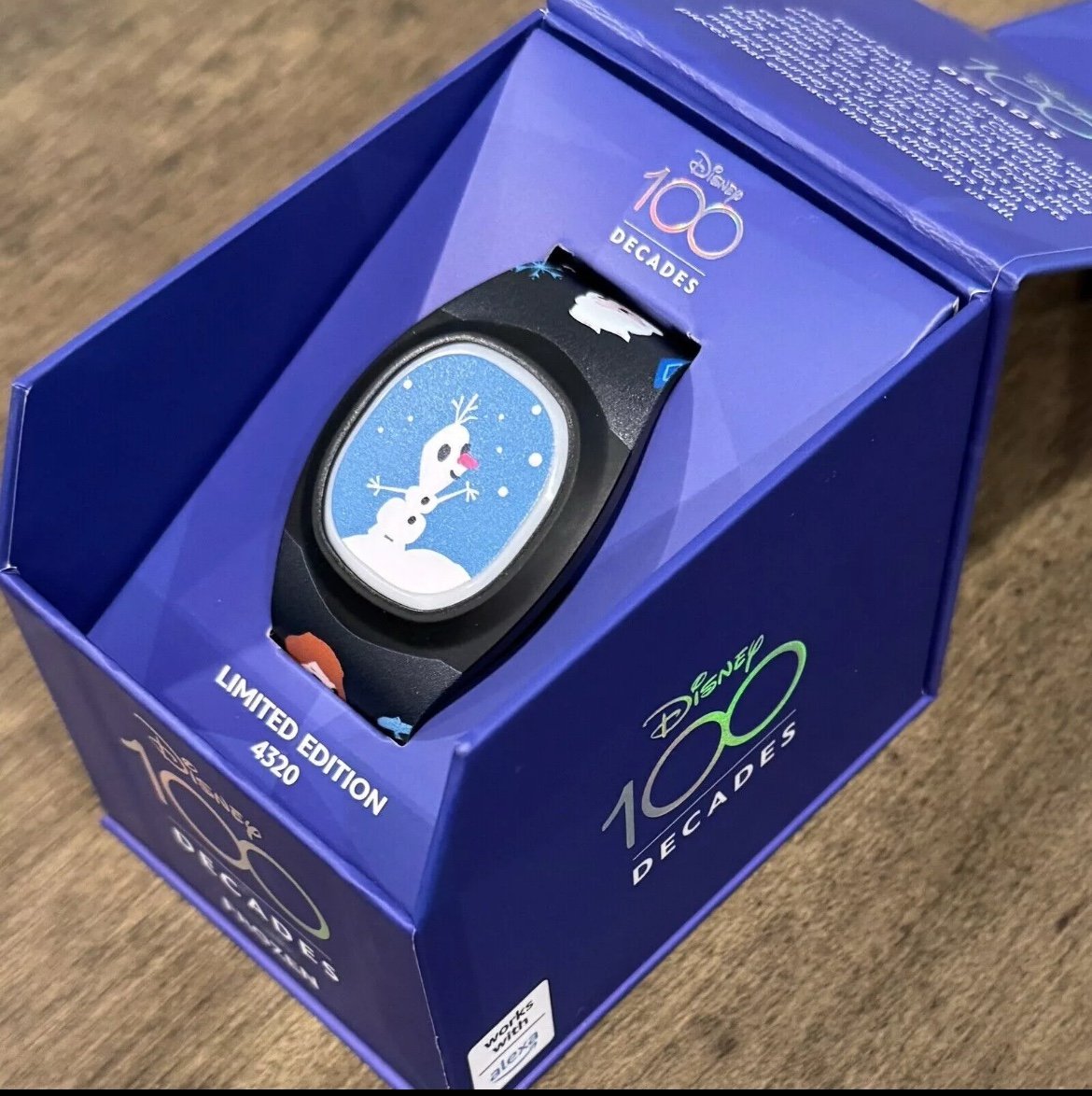 Disney FROZEN Olaf Elsa Anna Magic Band+ 100 UNLINKED