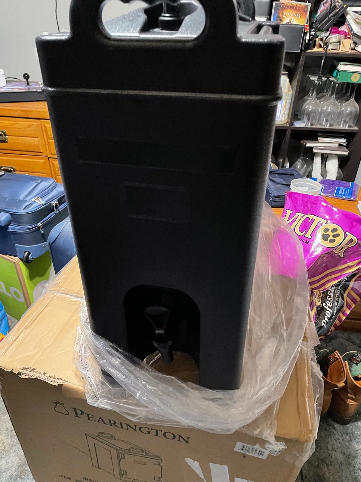 5 gallon hot/cold drink holder