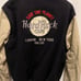 Vintage 80s Hard Rock Cafe Wool and Leather Varsity Jacket Medium