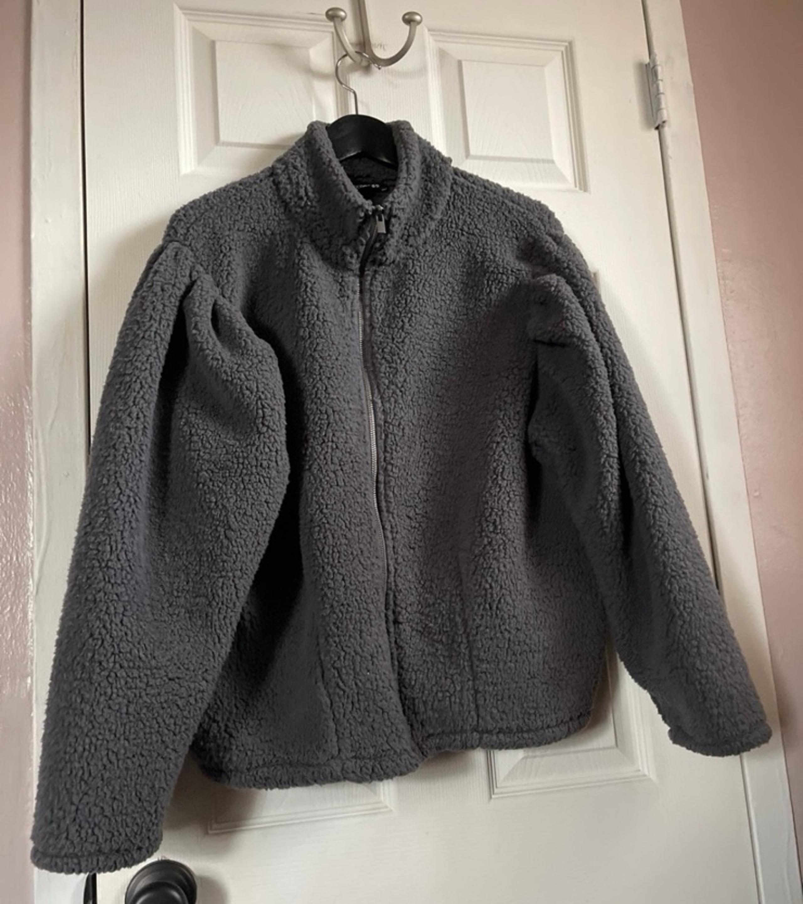 Express sherpa fleece jacket