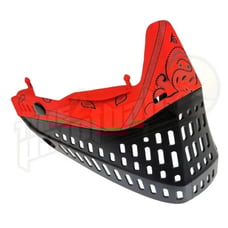 New! JT paintball skirt red paisley mask bottom