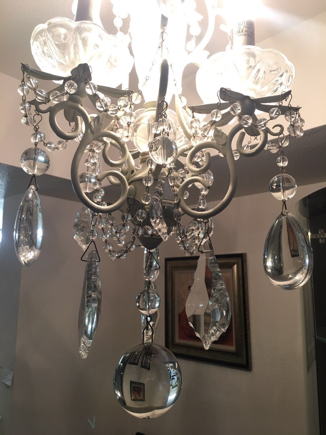Crystal Chandelier Modern 3 Ceiling Ligh