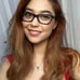 New Versace Mod. 1232B6450 Purple 52mm Cats Eye Women's Eyeglasses Italy