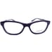 New Versace Mod. 1232B6450 Purple 52mm Cats Eye Women's Eyeglasses Italy