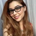 New Versace Mod. 1232B6450 Purple 52mm Cats Eye Women's Eyeglasses Italy