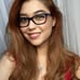 New Versace Mod. 1232B6450 Purple 52mm Cats Eye Women's Eyeglasses Italy