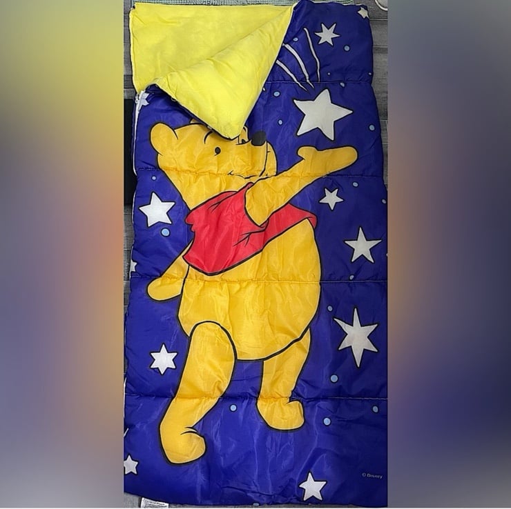 Vintage Disney Winnie the Pooh sleeping bag